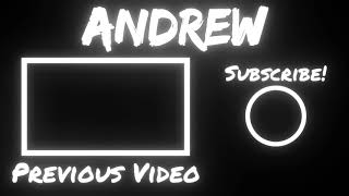 Аунтро для Andrew