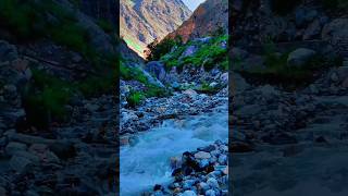 Beautiful sound of water flow #gilgitbaltistan #youtube #viral #shorts #travel #trendingshorts