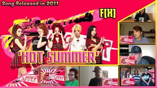 f(x) - 'Hot Summer' M/V Reaction Mashup (Old songs - new listens)