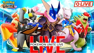 Gold Badge Lucario! | PokeUnite is Live | Pokemon Unite Masters Live