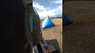 POV you’re in the finals of a pro paintball event #paintball #shorts