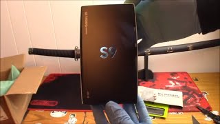 Samsung S9 From Straight Talk Wireless Unboxing To See What They Give You In Their Version