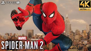 Marvel's Spider-Man 2 PS5 Pro - Upgraded Classic Suit Free Roam Gameplay (4K 60FPS)