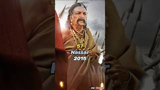 BAAHUBALI cast then and now I 2015 - 2024