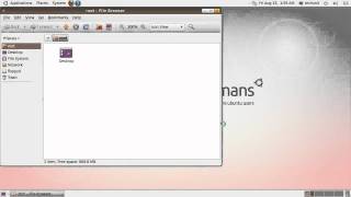 Ubuntu-Video-Tutorials Post 6: How To Access The File Manage