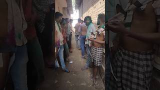 Funny Holi #funny #funnyvideo #holi #trending  #deepakvlogup60 #shorts