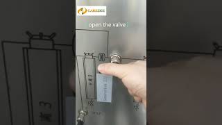 How to repair the leakage valve for Careddi Supercritical CO2 extraction machine