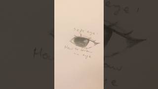 How to draw a soft eye #eyes #kpop #new #trending #viral #explore #drawing #trendingshorts #fyp #fy