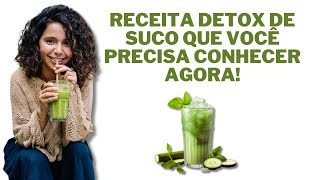 🥒💚 Descubra os Segredos do Suco Detox de Pepino com Limão e Hortelã para uma Vida mais Saudável