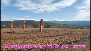 Acampando en Villa de Leyva