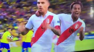 paolo guerrero gol de penal peru vs brasil - Inicia el robo