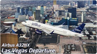 FlyByWire A32NX | Las Vegas Departure | Flight Simulator 2020