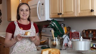 Easter Progressive meals!! Gluten Free Angel Food Cake with Lemon Curd topping!!