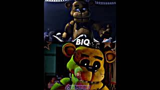 Freddy vs golden Freddy #shorts