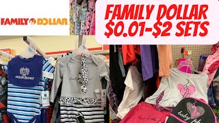 Family Dollar $1 and $2 Clothes: Penny Shopping 🤑