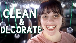 Clean and decorate my car with me CHRISTMAS edition | Decorating my car for Christmas | Vlogmas 2022