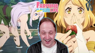 ELVES AND ANGELS! 16 GIRLS ALREADY?! Farming Life in Another World Episode 3-4 Reaction!