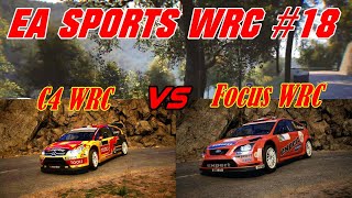 EA Sports WRC #18# Citroën C4 WRC vs Ford Focus RS WRC