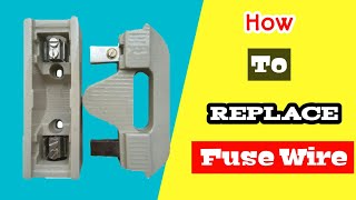 घर पर फ्यूज खूद कैसे बदलें | How To Change Fuse at Home Self | How To Fix Fuse | Rewire Fuse