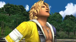 FINAL FANTASY X/X-2 HD Remastered laughing scene