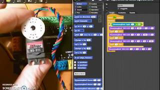 Light Sensor, Tri-LED, and Servo #3