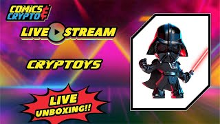 Cryptoys Star Wars Digital Toys Live Unboxing