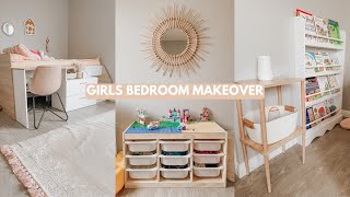 Girls Bedroom Makeover | Making My Daughter Her Own Room For The 1st Time