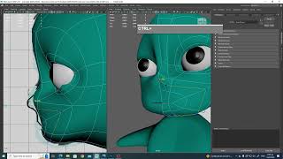 Character Creation -The Head - Maya Polygon Modeling