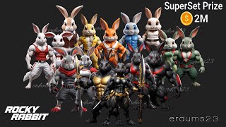 Rocky rabbit superset combo | July 29, 2024