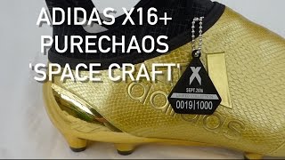 Adidas Ace 16+ Pure Chaos 'Space Craft' - Gold | First Detailed Look