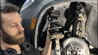 2014 Volkswagen Tiguan 2.0L AWD Front Strut Shock Replacement