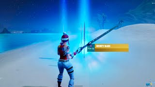 HOW TO GET THE INFINITY BLADE IN FORTNITE CREATIVE! v8.20 UPDATE (FORTNITE TUTORIAL)