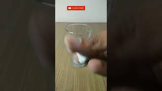 Calcium Carbide + Shampoo Reaction #shorts #viral