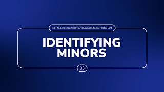 03 Identifying Minors