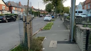 Birmingham UK 🇬🇧 On Cycle Virtual Tour | Street Vlog Birmingham| in 4k HDR