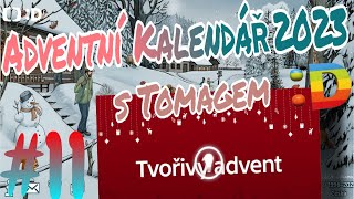 Adventní kalendář 2023 ČT Déčko | #11 Prosince - Tvořivý advent [návody i po uzavření kalendáře]