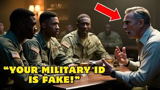 Bartender Cuts MILITARY ID Thinking It's Fake