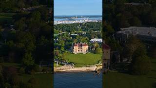 The Classic Coast📍The Breakers, Rhode Island #GildedAge #Travel #RhodeIsland #Shorts