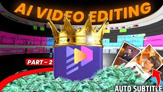 How To Edit A Video Like Pro😎 | Ai Video Editing | Video Subtitle Maker (Tech Vishal)