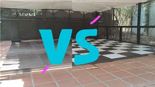 🧙🏼‍♂️💥 Transformación MÁGICA: RENOVACIÓN de una pista de Baile con VINILO AJEDREZ para BODA 👰🏼🔥