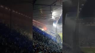 1.FC Magdeburg vs Borussia Dortmund, Choreo zu Spielbeginn 24.10.2017