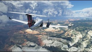 flight simulator   (real time weather and map)  CHILL free flight