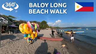 360 Walk at Baloy Long Beach in Subic Zambales - 360 Video