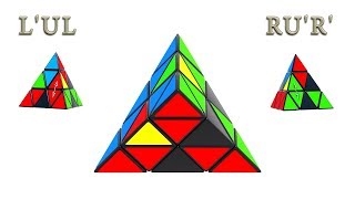 The Pyraminx: how to solve the first layer