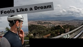 Cycling to the Top of the World in Barcelona!