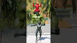 GTA V HULK RESCUED IRON-MAN FROM GIANT SPIDERS 😲| #Shorts | #YouTubeShorts | #GTA5 | #hulk