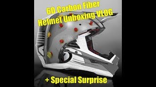 6D Helmet ATR-1 Carbon Fiber Unboxing review + Special Surprise MTB Helmet