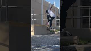 Front board pop out on a ledge I found out in Ft Meyers Florida 🌴 #leandrehayes #ridenature