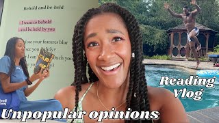 my unpopular opinions on these popular books & a TOXIC romance ~End of Summer Vlog~ 😎