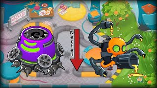 Spike Storms & Glue Storm have been nerfed... - Bloons TD 6